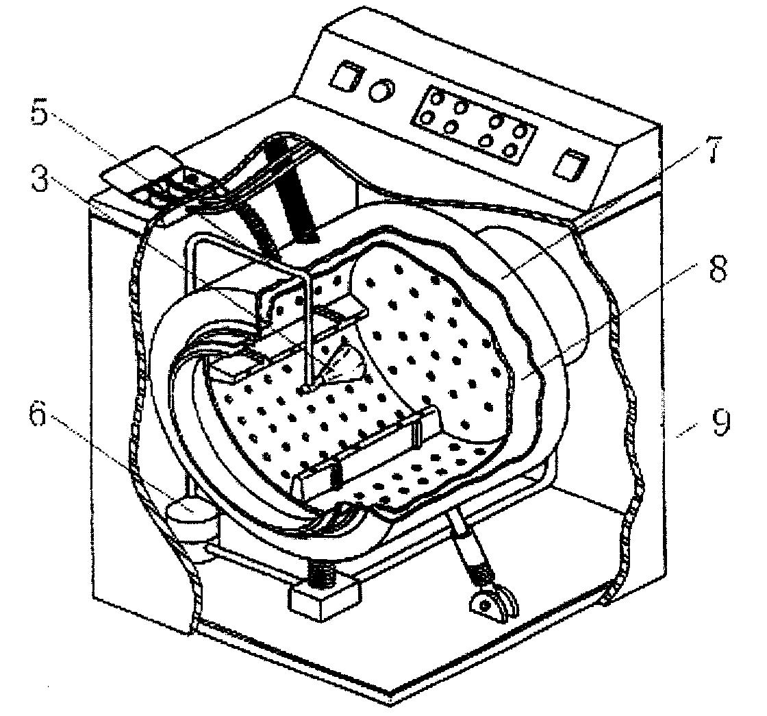 洗衣机结构简图图片
